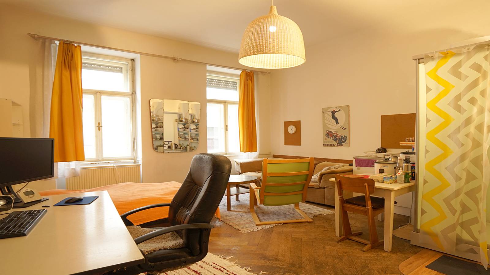  Room  -  Room in a shared 2-bedroom apartment for rent in Sankt Leonhard, perfect for students.  - Gallery -  1