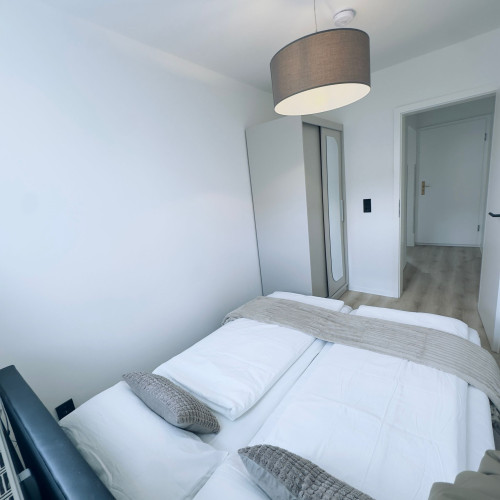 Fully Furnished Business Apartment with Equipped Kitchen & Washer in Rostock - Gallery - 20
