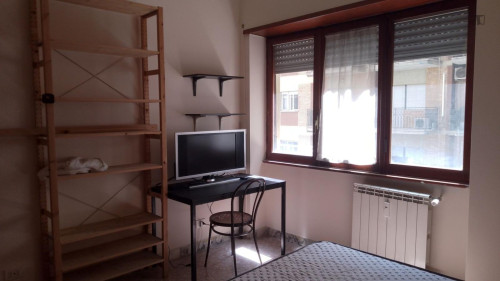 Single Bedroom in a shared apartment in Rome 