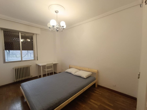 Cosy double bedroom near the centre of Pamplona