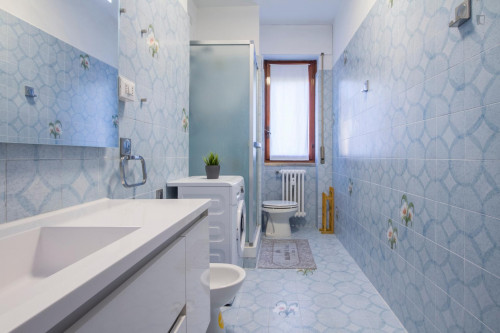 Private room with terrace and Air Conditioning