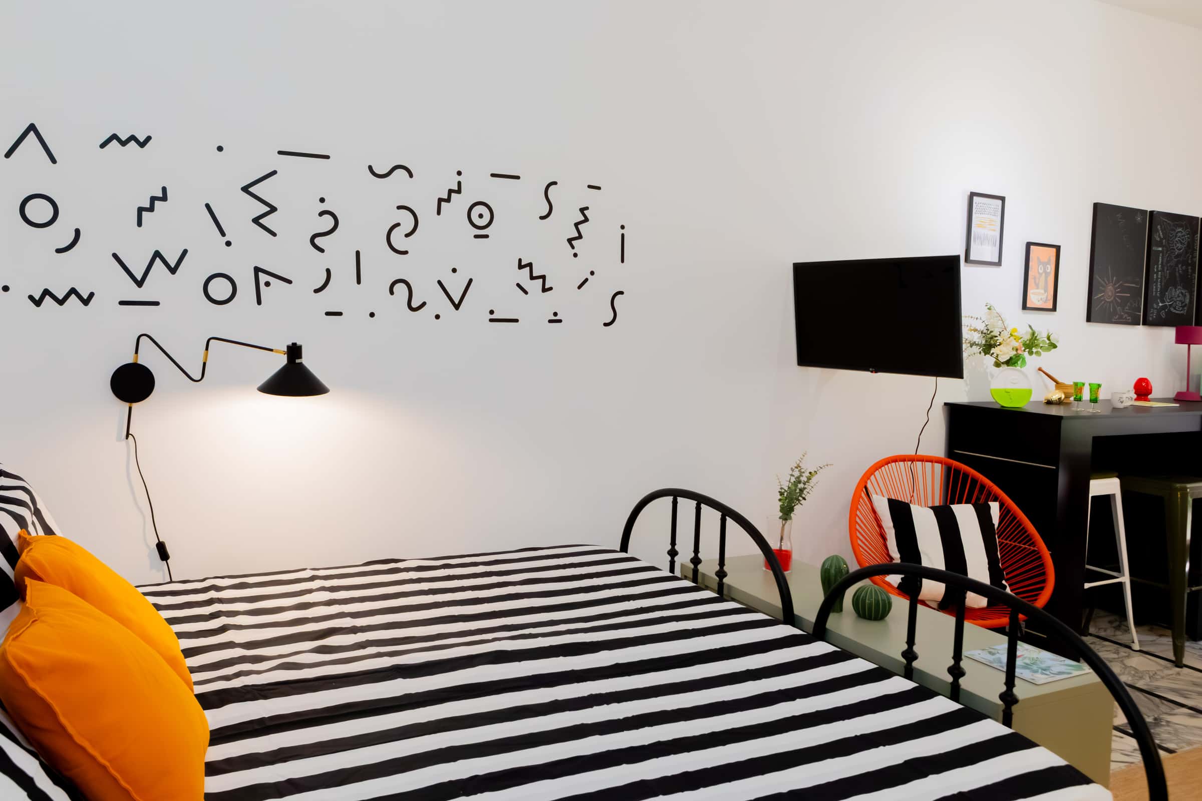  SAPIENZA - Close To METRO C: Large Room With Double Bed And PRIVATE Terrace [#P1]  -  SAPIENZA - close to METRO C: large room with double bed and PRIVATE terrace [#P1]  - Gallery -  1