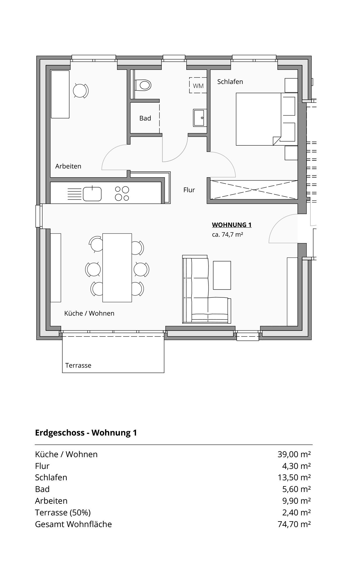 Fantastic 3-Room New-Build Apartment In The Sought-After Lüdinghausen/Seppenrade - First Occupancy! - 8