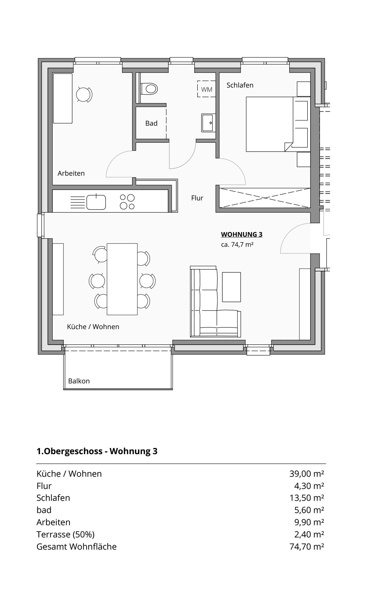 Fantastic 3-Room New-Build Apartment In The Sought-After Lüdinghausen/Seppenrade - First Occupancy! - 9