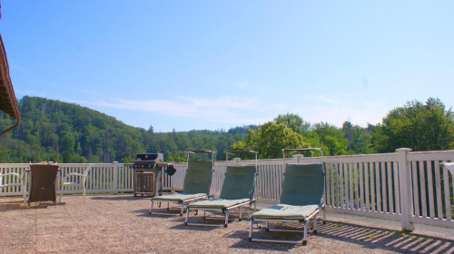 Attractive furnished 2-room apartment with large rooftop terrace in Bad Sachsa