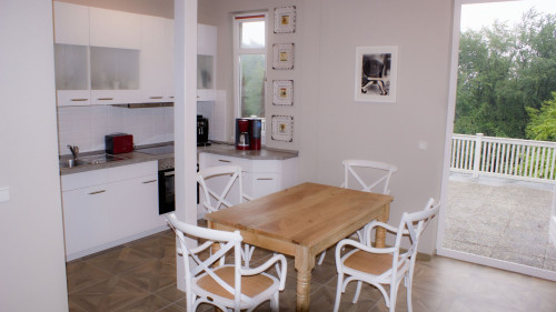 Attractive furnished 2-room apartment with large rooftop terrace in Bad Sachsa