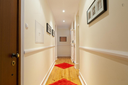 Single bedroom with balcony in 6-bedroom apartment next to IST - Gallery - 12