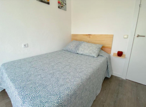 Premium room near center with AC, deluxe double bed, WIFI and TV for students