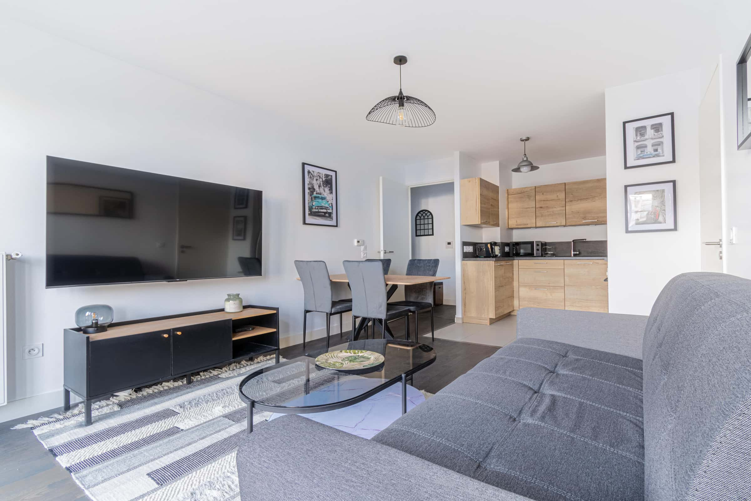 Appartement neuf & cosy lumineux (Top Quartier d'Affaires et familial)
