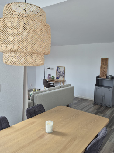 Beautiful charming 2-room apartment directly by the Rhine