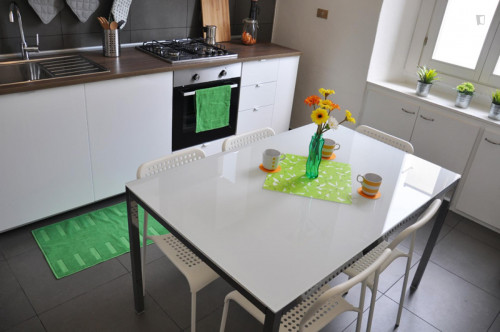 Fantastic double bedroom in a 5-bedroom apartment near Milano Repubblica train station - Gallery - 17