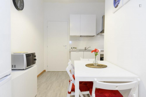 Homely double bedroom in a 4-bedroom apartment near Primaticcio M1 metro station