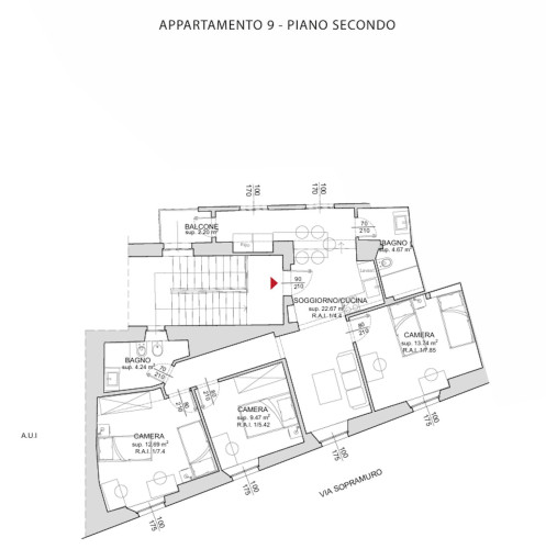 Via Sopramuro, Piacenza