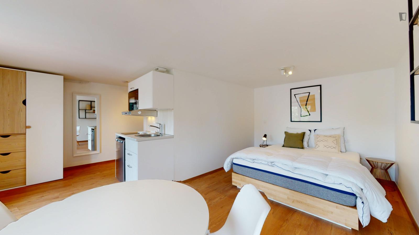 Ample Double Ensuite Bedroom Near Jardin De La Côte - Ample double ensuite bedroom near Jardin de la Côte - Gallery - 1