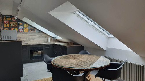 Moderne Dachgeschoßwohnung mit Homeoffice– ruhig & zentral zwischen Köln/Düsseldorf - Gallery - 7