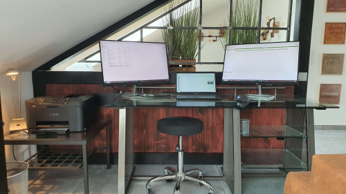 Moderne Dachgeschoßwohnung mit Homeoffice– ruhig & zentral zwischen Köln/Düsseldorf - Gallery - 16