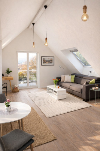 Furnished design loft apartment with lake view in Überlingen