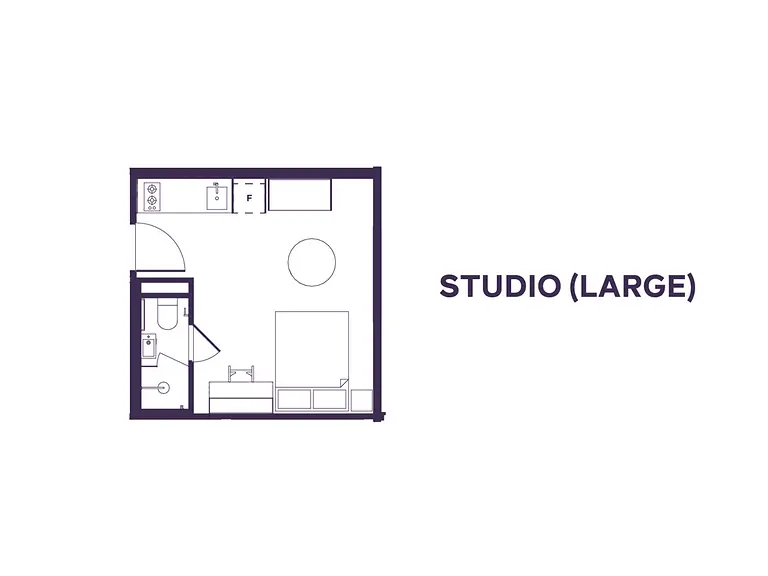 Studio Double Large - Yugo Perth University Campus - Gallery - 1