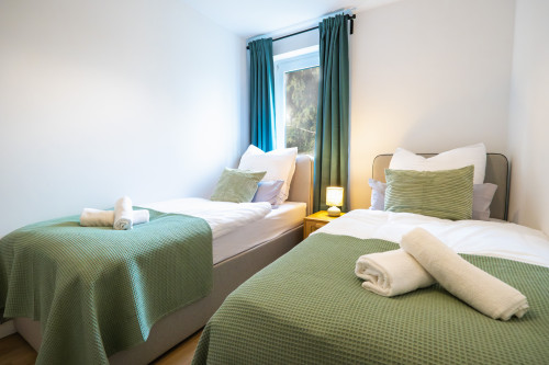 LUX | 3-Room Apartment Offenbach – fully furnished & all inclusive
