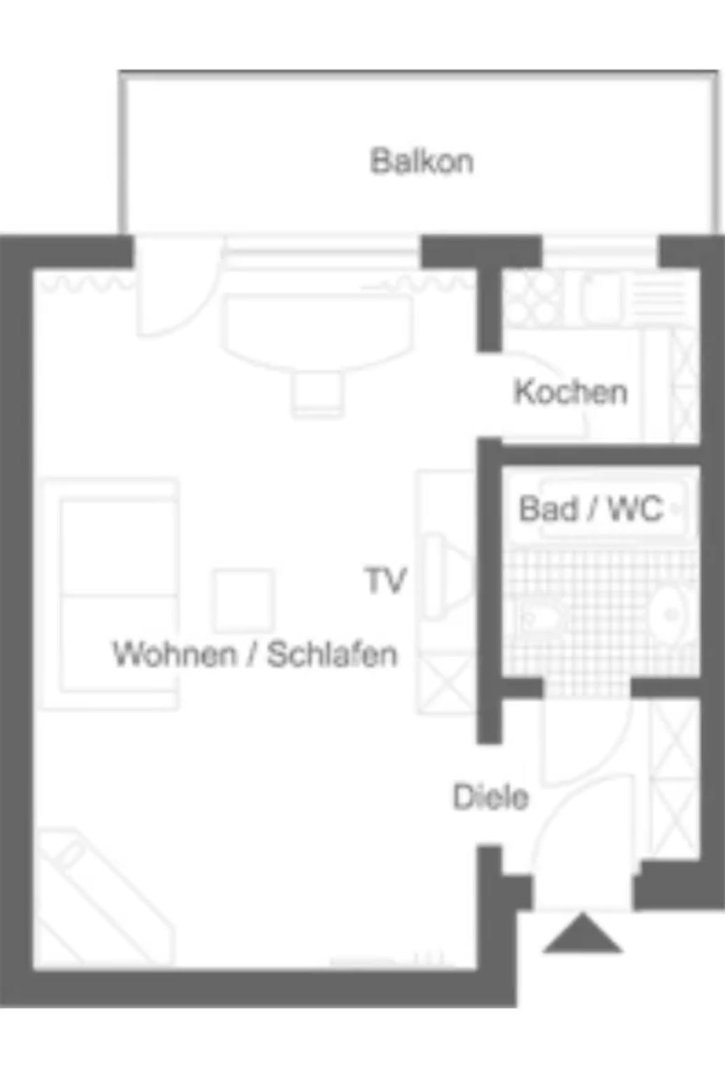  Entire Place  -  Graf-Recke-Straße, Düsseldorf  - Gallery -  1