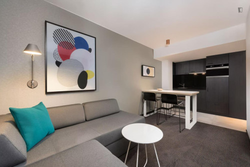 Welcoming 1-bedroom flat close to the Leipzig University