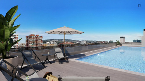 Comfy studio in well-linked L'Hospitalet de Llobregat - Gallery - 40