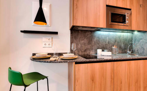 Comfy studio in well-linked L'Hospitalet de Llobregat - Gallery - 35