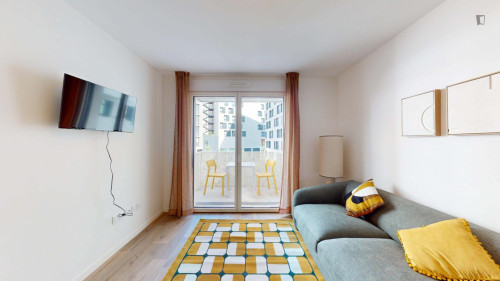 Charming 1-bedroom apartment in Asnieres sur-Seine