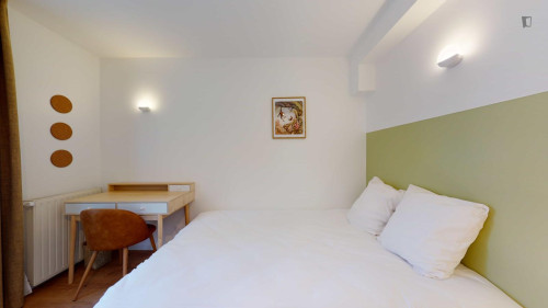 Cosy double ensuite bedroom in Cachan