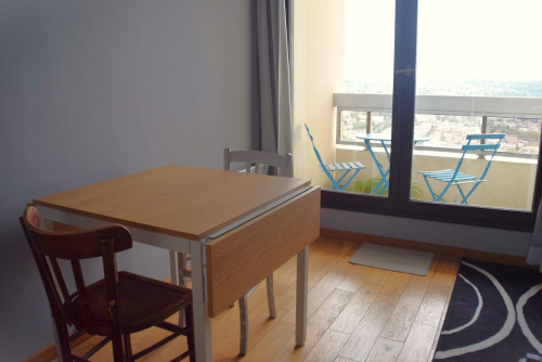 Studio available with great view