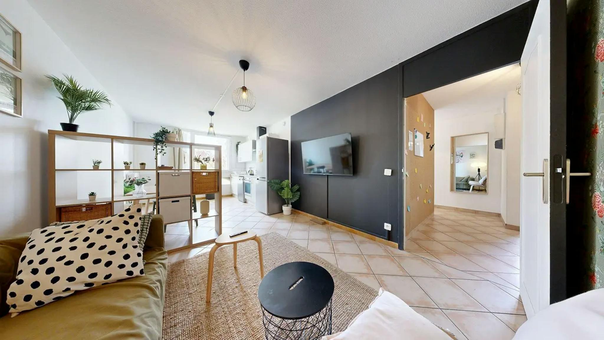  Private Room  -  Rue Philippe Fabia, Lyon  - Gallery -  1