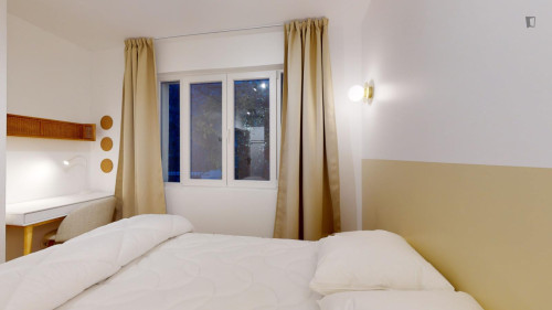 Bright double ensuite bedroom in Montreuil