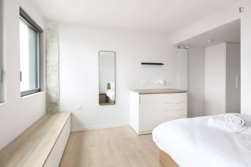 Comfortable double ensuite bedroom in the 18th arrondissement  - Gallery -  5