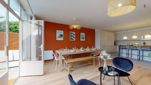 Large double bedroom near Parc de la Maison Blanche - Gallery - 13