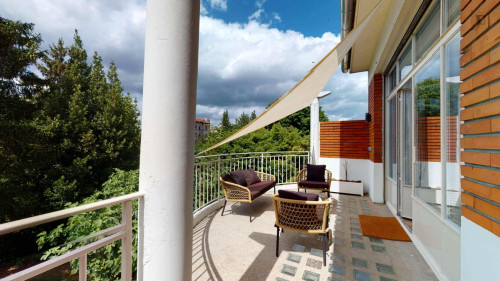 Large double bedroom near Parc de la Maison Blanche - Gallery - 6
