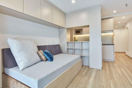 Inviting studio near the Pragfriedhof subway station