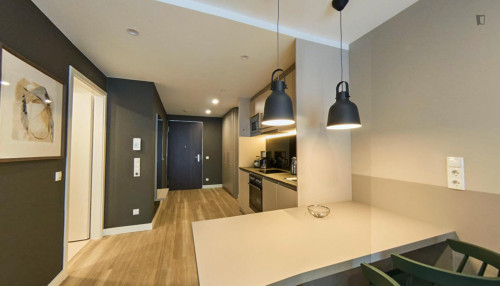 Inviting 1- double bedroom apartment near Stadtbibliothek station