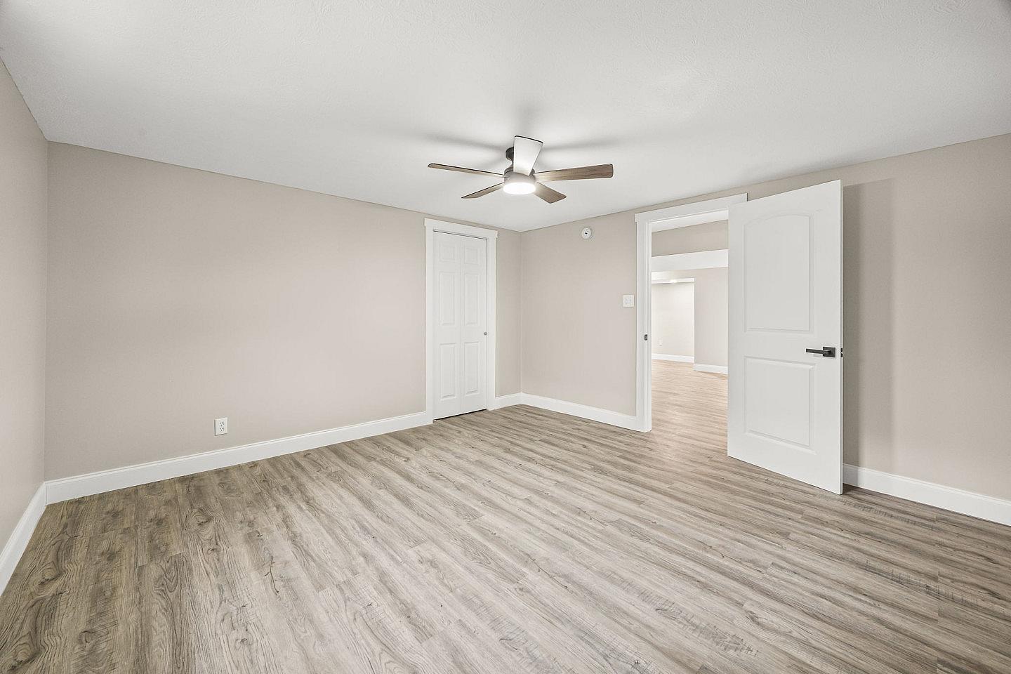Bed In A 2-Bed Mixed Gender Room - Stunning 4BR Designer Home Near Purdue w/ Finished Basement - Gallery - 9