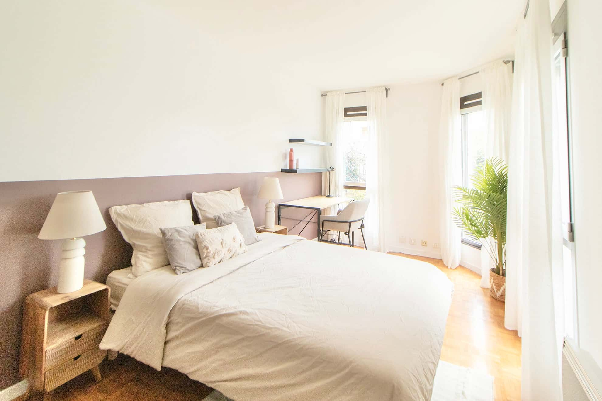 Splendid 15 m² bedroom in coliving at the gates of Paris - PUT03