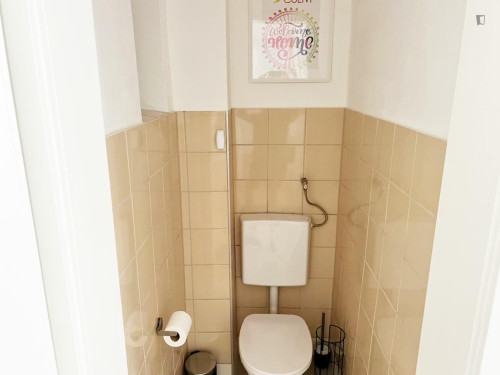 Inviting double bedroom close to the University of Applied Sciences BFI