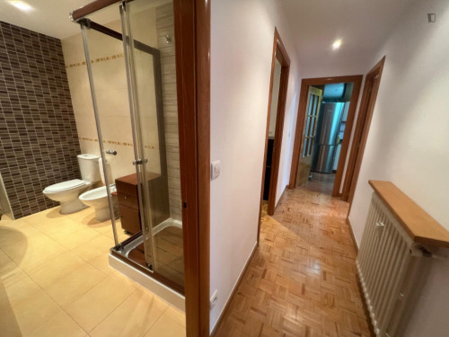 Spacious double bedroom in the heart of Burgos
