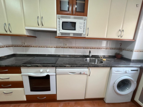 Spacious double bedroom in the heart of Burgos