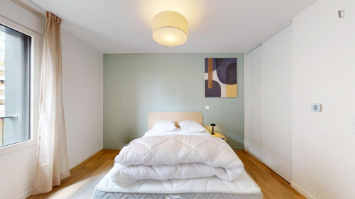 Cosy single bedroom in Asnières-sur-Seine