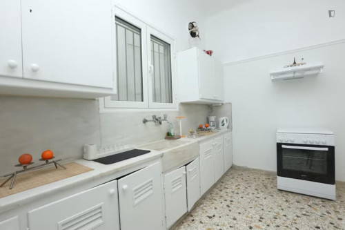 Nice single bedroom near the Athens University of Economics and Business