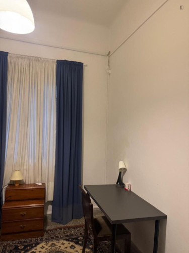 Inviting single bedroom close to the Metaxourgeio subway station