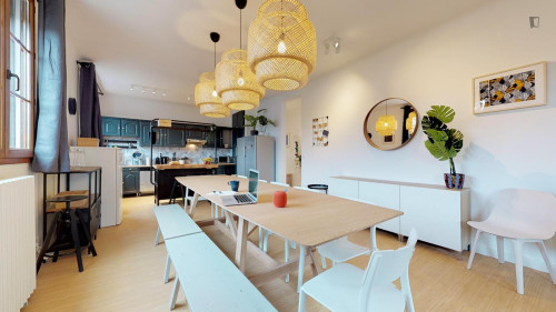 Inviting single bedroom in Noisy le-grand - Gallery - 7