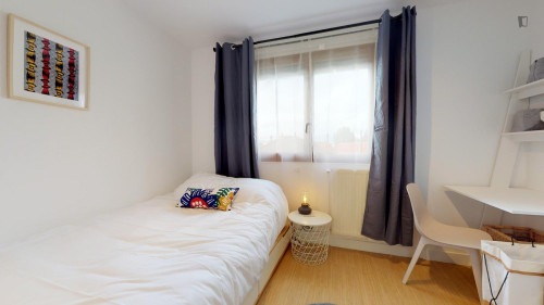 Inviting single bedroom in Noisy le-grand