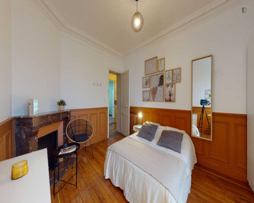 Welcoming double bedroom in Ivry-sur-Seine