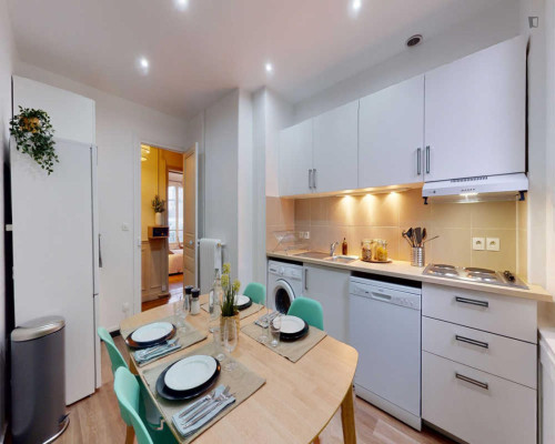 Welcoming double bedroom in Ivry-sur-Seine
