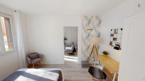 Brilliant double bedroom near Parc Montsouris
